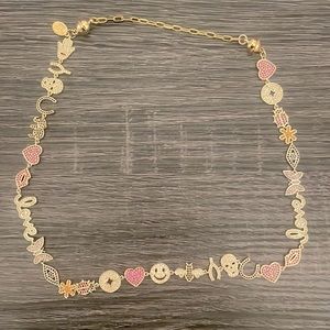 Melania Clara “Lucky” choker necklace with extender (magnetic closure)